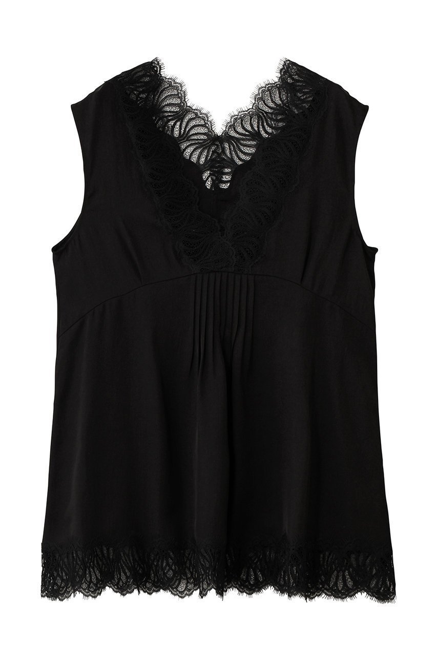 【デパリエ/DEPAREILLE】のレースドッキングブラウス インテリア・キッズ・メンズ・レディースファッション・服の通販 founy(ファニー) ファッション Fashion レディースファッション Fashion for Women トップス・カットソー Cut & Sew Tops キャミソール&ノースリーブ Camisoles & Sleeveless Tops シャツ・ブラウス・オフィスカジュアル Elegant Blouses & Button-Ups ジャケット Jacket, Outerwear タンク Tank Top, Sleeveless Top ノースリーブ Sleeveless, No-Sleeve レース Lace, Lace Fabric 新作・新入荷 New Arrivals / New In ブラック|ID: prp329100004873419 ipo3291000000036349698