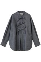 【デパリエ/DEPAREILLE】の4.5ozデニムトリプルリボンブラウス 人気、トレンドファッション・服の通販 founy(ファニー) ファッション Fashion レディースファッション Fashion for Women トップス・カットソー Cut & Sew Tops シャツ・ブラウス・オフィスカジュアル Elegant Blouses & Button-Ups スリーブ Sleeve, Long Sleeve / Short Sleeve デニム Denim, Jeans Material パーティ Party, Party Style リボン Ribbon, Bow ロング Long, Long-Length 新作・新入荷 New Arrivals / New In thumbnail インディゴ|ID: prp329100004873420 ipo3291000000036349711