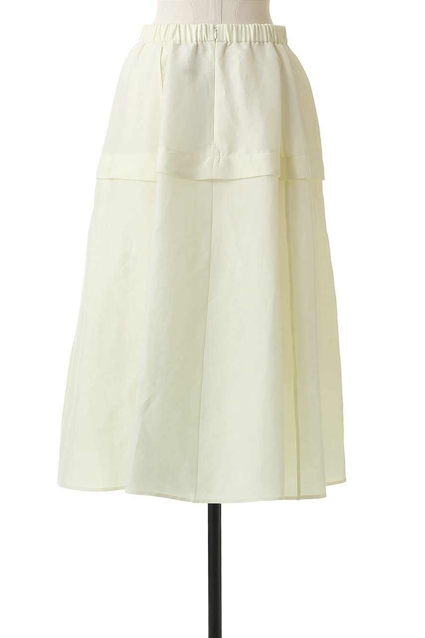 【ブラミンク/BLAMINK】のギャザーフレアスカート 人気、トレンドファッション・服の通販 founy(ファニー) 　ファッション　Fashion　レディースファッション　Fashion for Women　スカート　Skirts　Aライン・フレアスカート　A-Line & Flared Skirts　アンダー　Underwear Essentials　サンダル　Sandals, Summer Shoes　シルク　Silk, 100% Silk　フォルム　Silhouette, Form　フレア　Flare, Flared　ミックス　Mix, Mixed Style　新作・新入荷　New Arrivals / New In　other-4|ID: prp329100004873424 ipo3291000000036349742