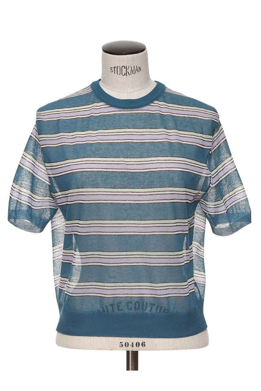 【オブリオ/AUBRIOT】のロージーコットンエステルプルオーバー 人気、トレンドファッション・服の通販 founy(ファニー) 　ファッション　Fashion　レディースファッション　Fashion for Women　トップス・カットソー　Cut & Sew Tops　ニット　Knit Tops & Sweaters　カジュアルプルオーバー・ニットトップス　Pullovers & Knit Tops / Casual Pullovers　ボーダー　Border, Stripe　モダン　Modern, Contemporary　ヴィンテージ　Vintage Style　新作・新入荷　New Arrivals / New In　 other-1|ID: prp329100004873435 ipo3291000000036349795