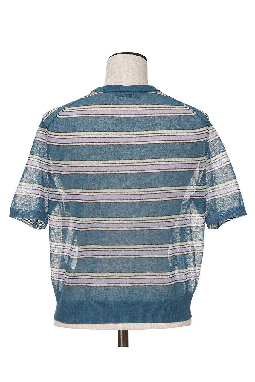 【オブリオ/AUBRIOT】のロージーコットンエステルプルオーバー 人気、トレンドファッション・服の通販 founy(ファニー) 　ファッション　Fashion　レディースファッション　Fashion for Women　トップス・カットソー　Cut & Sew Tops　ニット　Knit Tops & Sweaters　カジュアルプルオーバー・ニットトップス　Pullovers & Knit Tops / Casual Pullovers　ボーダー　Border, Stripe　モダン　Modern, Contemporary　ヴィンテージ　Vintage Style　新作・新入荷　New Arrivals / New In　other-3|ID: prp329100004873435 ipo3291000000036349801