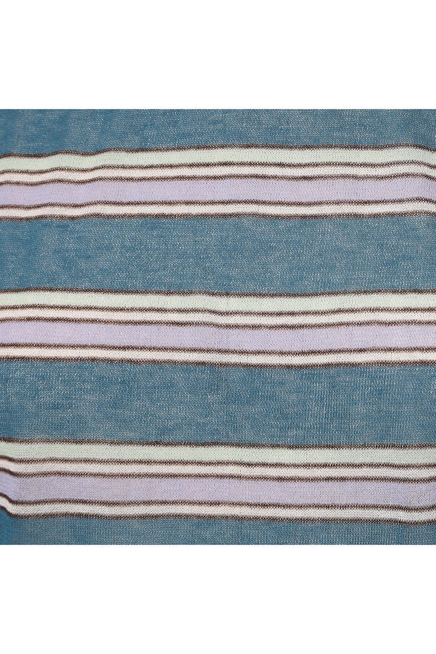 【オブリオ/AUBRIOT】のロージーコットンエステルプルオーバー 人気、トレンドファッション・服の通販 founy(ファニー) 　ファッション　Fashion　レディースファッション　Fashion for Women　トップス・カットソー　Cut & Sew Tops　ニット　Knit Tops & Sweaters　カジュアルプルオーバー・ニットトップス　Pullovers & Knit Tops / Casual Pullovers　ボーダー　Border, Stripe　モダン　Modern, Contemporary　ヴィンテージ　Vintage Style　新作・新入荷　New Arrivals / New In　other-7|ID: prp329100004873435 ipo3291000000036349808