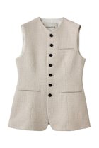 【デパリエ/DEPAREILLE】のスラブツイードジレ 人気、トレンドファッション・服の通販 founy(ファニー) ファッション Fashion レディースファッション Fashion for Women アウター Coat / Outerwear Collection レディースジャケット・軽アウター Jackets おすすめ Recommended / Our Picks シェイプ Shape, Slim Fit ジャケット Jacket, Outerwear ノースリーブ Sleeveless, No-Sleeve フロント Front, Front Design ベスト Vest, Waistcoat 新作・新入荷 New Arrivals / New In thumbnail ベージュ|ID: prp329100004873437 ipo3291000000036349815