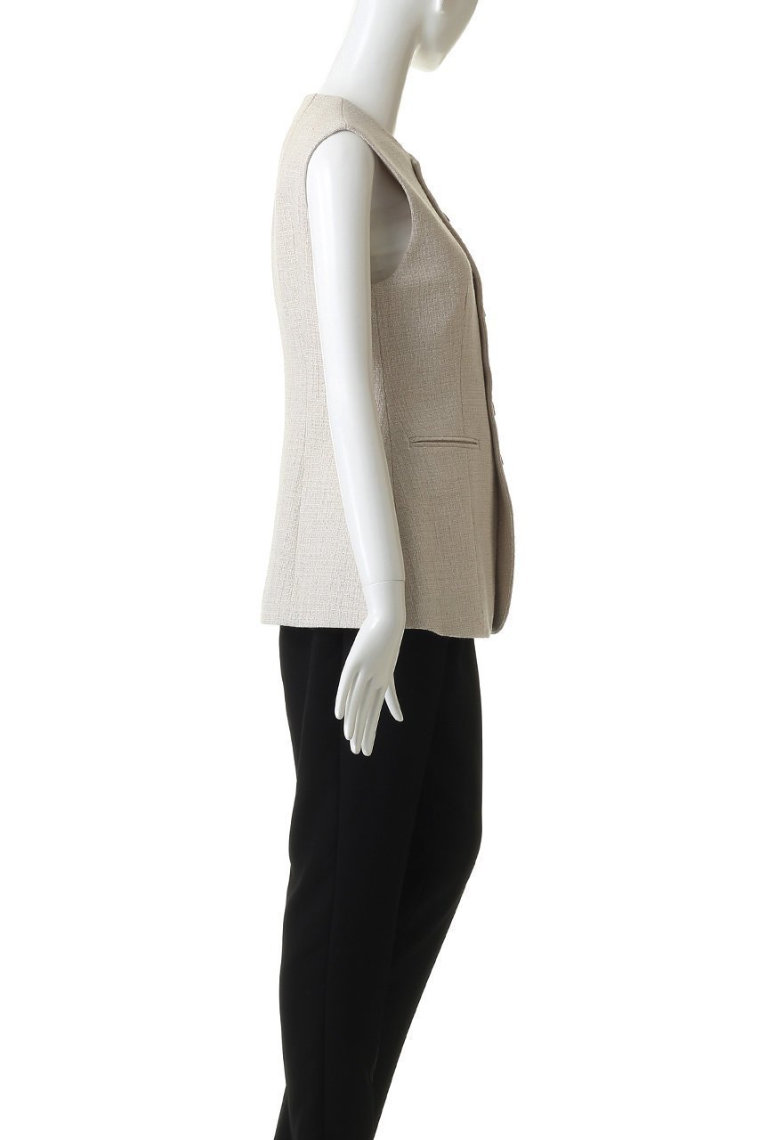 【デパリエ/DEPAREILLE】のスラブツイードジレ 人気、トレンドファッション・服の通販 founy(ファニー) 　ファッション　Fashion　レディースファッション　Fashion for Women　アウター　Coat / Outerwear Collection　レディースジャケット・軽アウター　Jackets　おすすめ　Recommended / Our Picks　シェイプ　Shape, Slim Fit　ジャケット　Jacket, Outerwear　ノースリーブ　Sleeveless, No-Sleeve　フロント　Front, Front Design　ベスト　Vest, Waistcoat　新作・新入荷　New Arrivals / New In　other-3|ID: prp329100004873437 ipo3291000000036349818