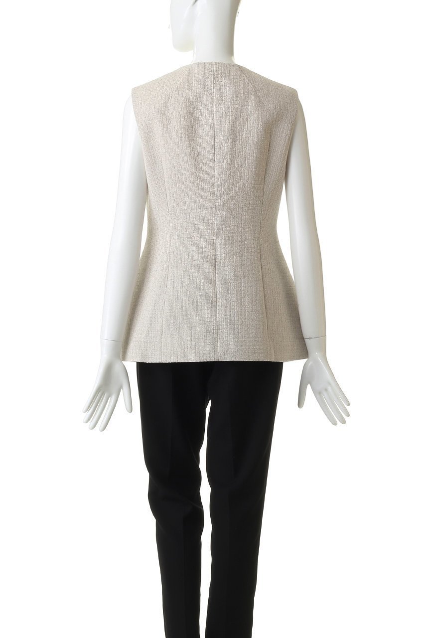 【デパリエ/DEPAREILLE】のスラブツイードジレ 人気、トレンドファッション・服の通販 founy(ファニー) 　ファッション　Fashion　レディースファッション　Fashion for Women　アウター　Coat / Outerwear Collection　レディースジャケット・軽アウター　Jackets　おすすめ　Recommended / Our Picks　シェイプ　Shape, Slim Fit　ジャケット　Jacket, Outerwear　ノースリーブ　Sleeveless, No-Sleeve　フロント　Front, Front Design　ベスト　Vest, Waistcoat　新作・新入荷　New Arrivals / New In　other-4|ID: prp329100004873437 ipo3291000000036349820