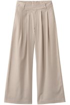 【スリー ドッツ/three dots】のフィブリオ ワイドパンツ ベージュ|ID: prp329100004873442 ipo3291000000036895042