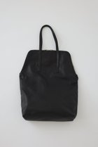 【リムアーク/RIM.ARK】のW-zip leather bag/バッグ ブラック|ID: prp329100004873445 ipo3291000000036410678