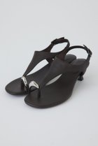 【リムアーク/RIM.ARK】のMotif toe thong sandal/サンダル 大人の最旬トレンドファッション＆コーディネート founy(ファウニー) ファッション Fashion レディースファッション Fashion for Women サンダル Sandals, Summer Shoes シルバー Silver, Metallic Silver モチーフ Motif, Design Theme ラップ Wrap, Wrap Design リラックス Relax, Relaxed Fit 新作・新入荷 New Arrivals / New In thumbnail ブラウン|ID: prp329100004873446 ipo3291000000036895055