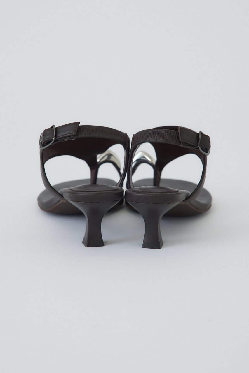 【リムアーク/RIM.ARK】のMotif toe thong sandal/サンダル 大人の最旬トレンドファッション＆コーディネート founy(ファウニー) 　ファッション　Fashion　レディースファッション　Fashion for Women　サンダル　Sandals, Summer Shoes　シルバー　Silver, Metallic Silver　モチーフ　Motif, Design Theme　ラップ　Wrap, Wrap Design　リラックス　Relax, Relaxed Fit　新作・新入荷　New Arrivals / New In　other-5|ID: prp329100004873446 ipo3291000000036895062