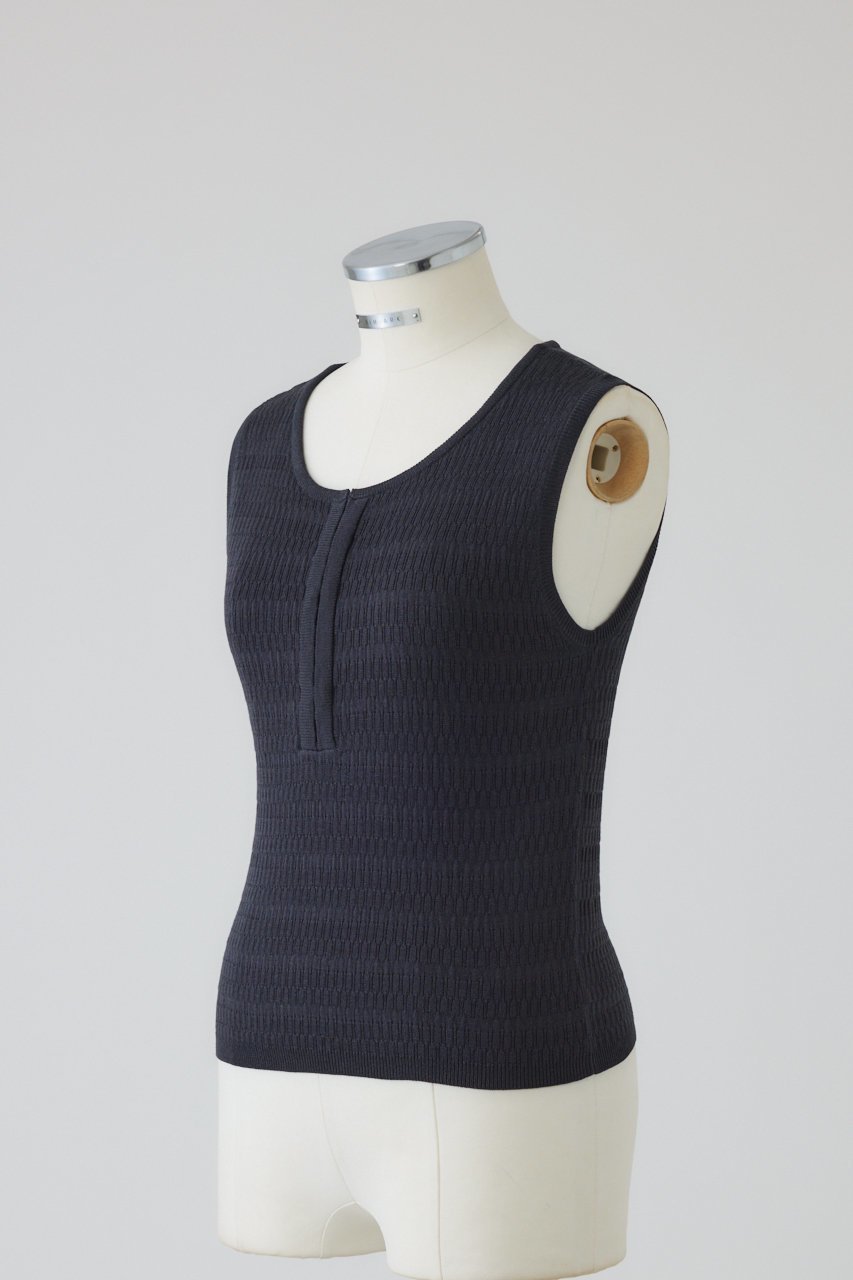 【リムアーク/RIM.ARK】のRound neck hook tank/タンクトップ 人気、トレンドファッション・服の通販 founy(ファニー) ファッション Fashion レディースファッション Fashion for Women トップス・カットソー Cut & Sew Tops キャミソール&ノースリーブ Camisoles & Sleeveless Tops シャツ・ブラウス・オフィスカジュアル Elegant Blouses & Button-Ups ロングTシャツ・Tシャツ Longline T-Shirts & Tees カットソー・ベーシックTシャツ Cut-and-Sewn Tops / Stretch Tees & Basics キャミソール Camisole, Spaghetti Strap Top サマー Summer, Summer Style シンプル Simple, Minimal タンク Tank Top, Sleeveless Top フロント Front, Front Design ベーシック Basic, Essential other-2|ID: prp329100004873450 ipo3291000000036349949