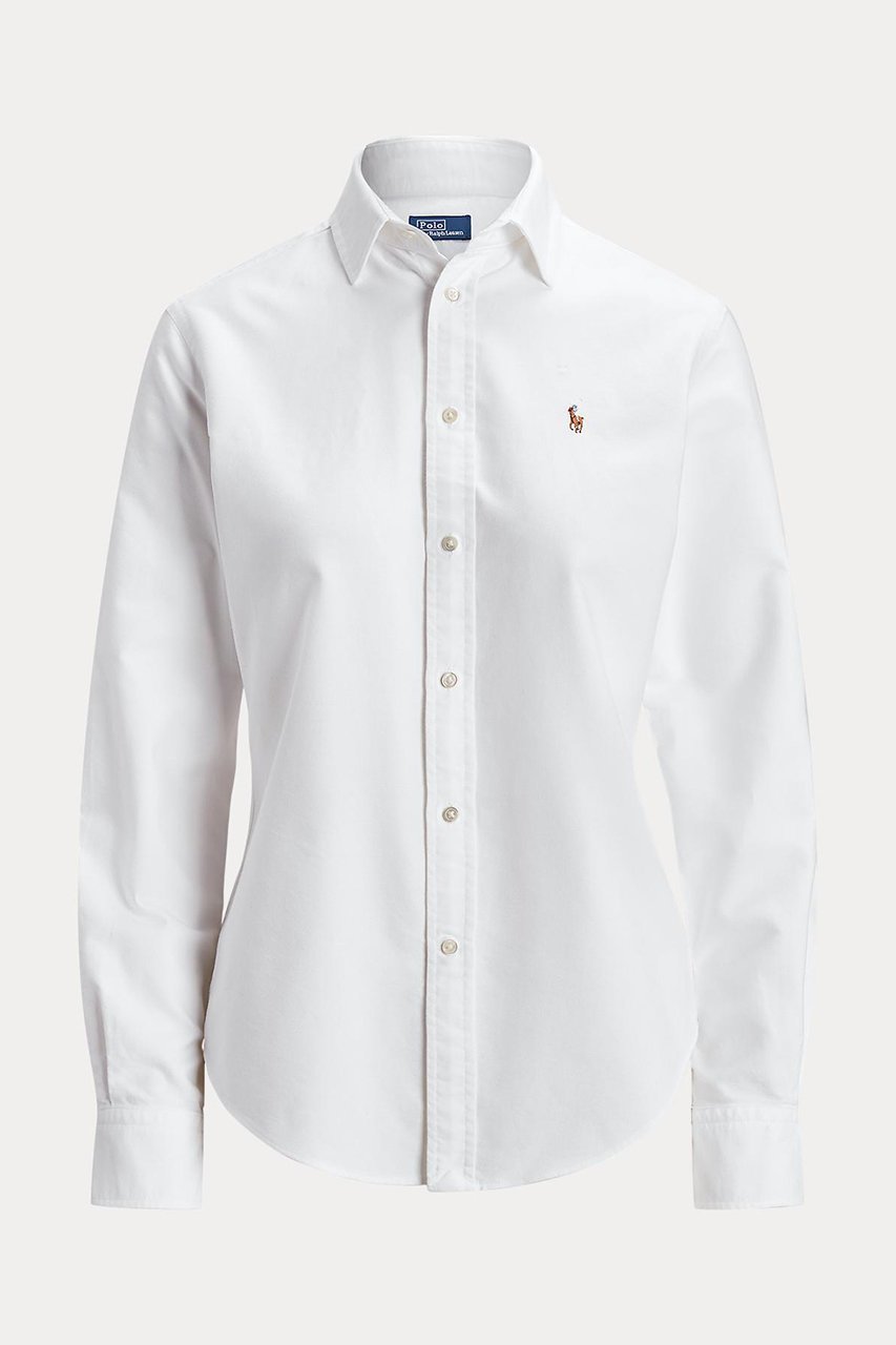 【ラルフローレン/RALPH LAUREN】の【POLO RALPH LAUREN】クラシック フィット オックスフォード シャツ インテリア・キッズ・メンズ・レディースファッション・服の通販 founy(ファニー) ファッション Fashion レディースファッション Fashion for Women トップス・カットソー Cut & Sew Tops シャツ・ブラウス・オフィスカジュアル Elegant Blouses & Button-Ups カフス Cuff Design クラシック Classic, Timeless Style ストレート Straight, Straight Cut スリーブ Sleeve, Long Sleeve / Short Sleeve フィット Fit, Slim Fit ベーシック Basic, Essential ロング Long, Long-Length 新作・新入荷 New Arrivals / New In ホワイト|ID: prp329100004873469 ipo3291000000036350079