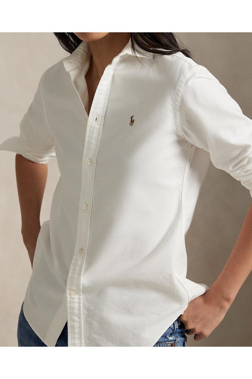 【ラルフローレン/RALPH LAUREN】の【POLO RALPH LAUREN】クラシック フィット オックスフォード シャツ 人気、トレンドファッション・服の通販 founy(ファニー) ファッション Fashion レディースファッション Fashion for Women トップス・カットソー Cut & Sew Tops シャツ・ブラウス・オフィスカジュアル Elegant Blouses & Button-Ups カフス Cuff Design クラシック Classic, Timeless Style ストレート Straight, Straight Cut スリーブ Sleeve, Long Sleeve / Short Sleeve フィット Fit, Slim Fit ベーシック Basic, Essential ロング Long, Long-Length 新作・新入荷 New Arrivals / New In other-4|ID: prp329100004873469 ipo3291000000036350085