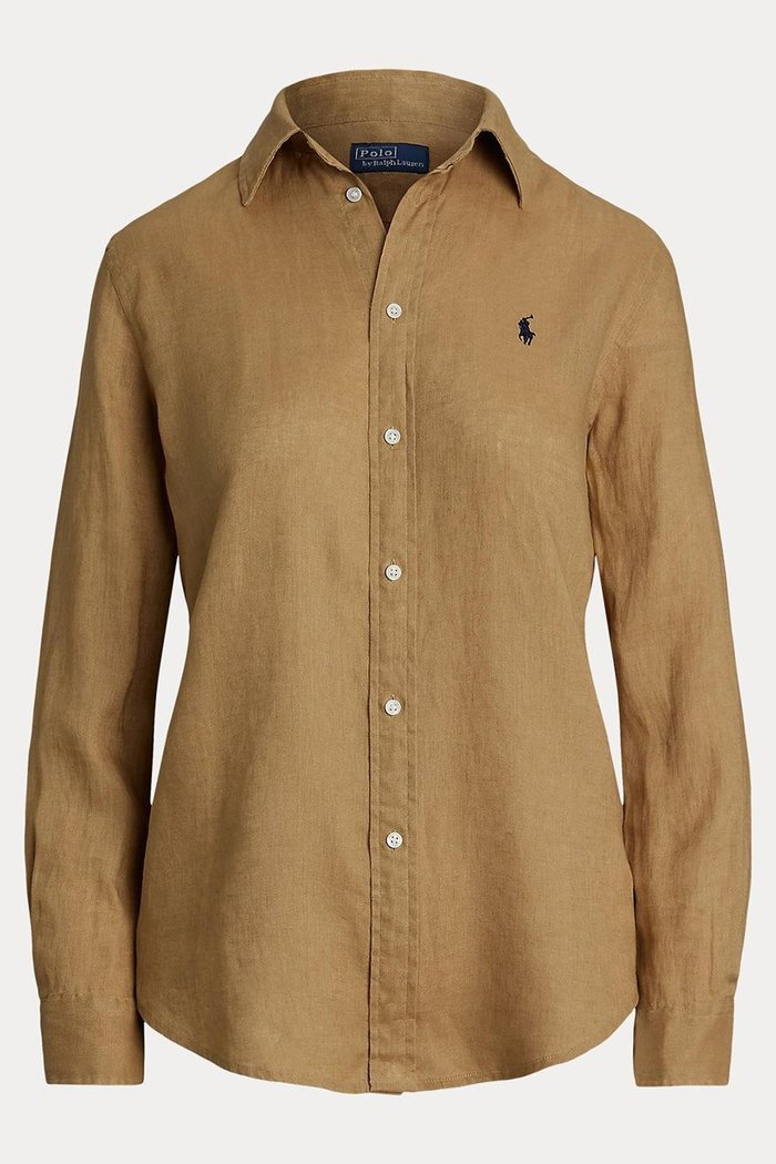 【ラルフローレン/RALPH LAUREN】の【POLO RALPH LAUREN】クラシック フィット リネン シャツ インテリア・キッズ・メンズ・レディースファッション・服の通販 founy(ファニー) https://founy.com/ ファッション Fashion レディースファッション Fashion for Women トップス・カットソー Cut & Sew Tops シャツ・ブラウス・オフィスカジュアル Elegant Blouses & Button-Ups クラシック Classic, Timeless Style スリーブ Sleeve, Long Sleeve / Short Sleeve フィット Fit, Slim Fit リネン Linen, Linen Fabric リラックス Relax, Relaxed Fit ロング Long, Long-Length エレガント 上品 Elegant |ID: prp329100004873471 ipo3291000000036389806