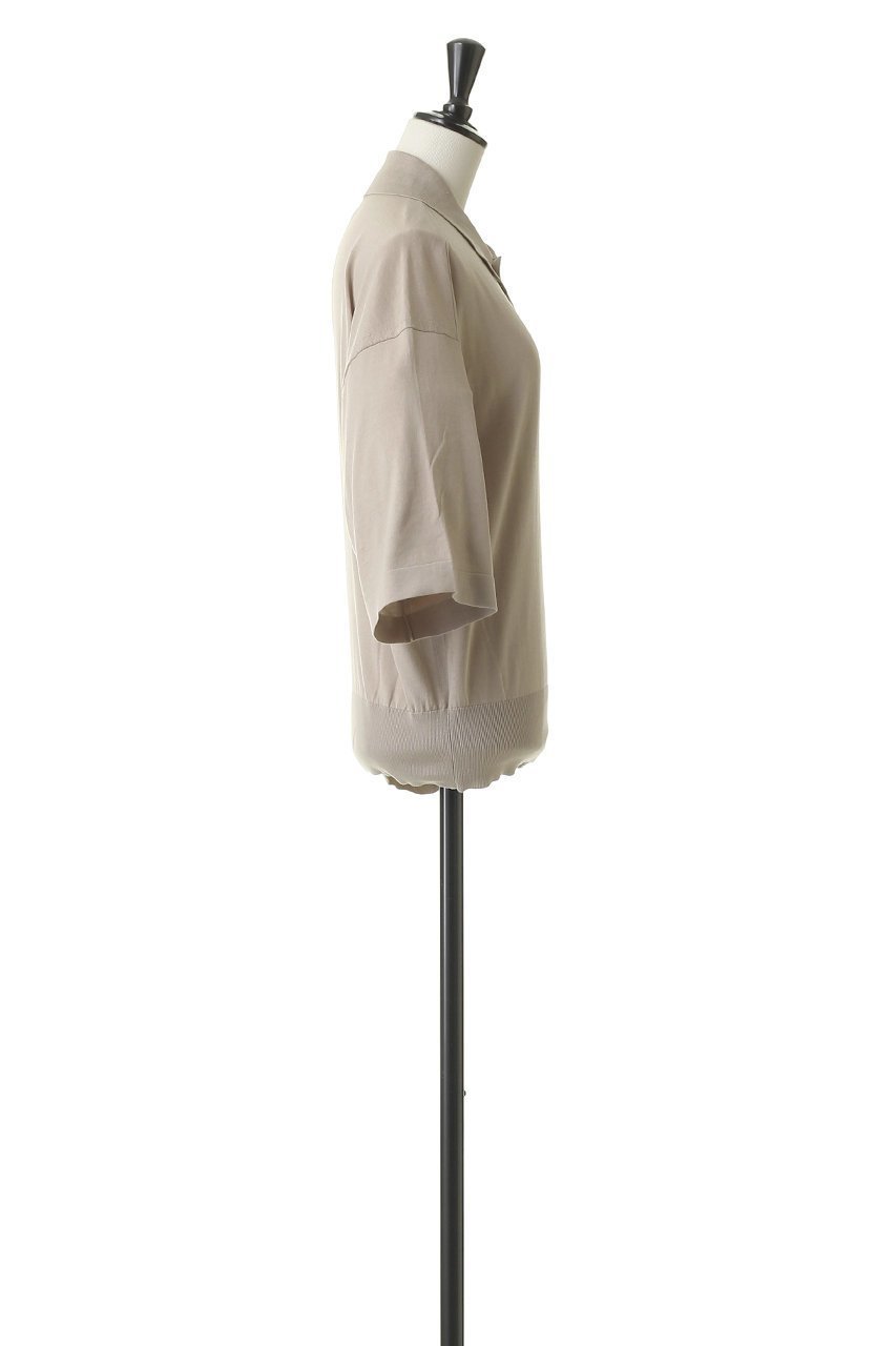 【ブラミンク/BLAMINK】の18Gハーフスリーブニット 人気、トレンドファッション・服の通販 founy(ファニー) ファッション Fashion レディースファッション Fashion for Women トップス・カットソー Cut & Sew Tops ニット Knit Tops & Sweaters カジュアルプルオーバー・ニットトップス Pullovers & Knit Tops / Casual Pullovers なめらか Smooth, Silky Texture シルク Silk, 100% Silk シンプル Simple, Minimal フロント Front, Front Design エレガント 上品 Elegant 新作・新入荷 New Arrivals / New In ビジネス 仕事 通勤 Business / Work / Commuting other-3|ID: prp329100004873476 ipo3291000000036350150