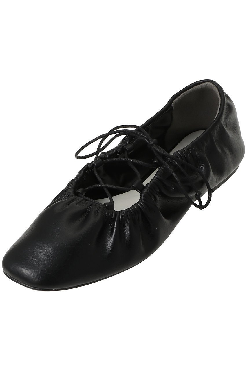【メゾンスペシャル/MAISON SPECIAL】のLace-Up Gathered Flat Shoes/レースアップギャザーフラットシューズ 大人の最旬トレンドファッション＆コーディネート founy(ファウニー) 　ファッション　Fashion　レディースファッション　Fashion for Women　ギャザー　Gathered, Ruffled　シューズ　Shoes, Footwear　シルバー　Silver, Metallic Silver　トレンド　Trend, Trending Now　バランス　Balance, Style Balance　バレエ　Ballet, Ballet Style　フラット　Flat, Flat Shoes　レース　Lace, Lace Fabric　other-5|ID: prp329100004873492 ipo3291000000037213066