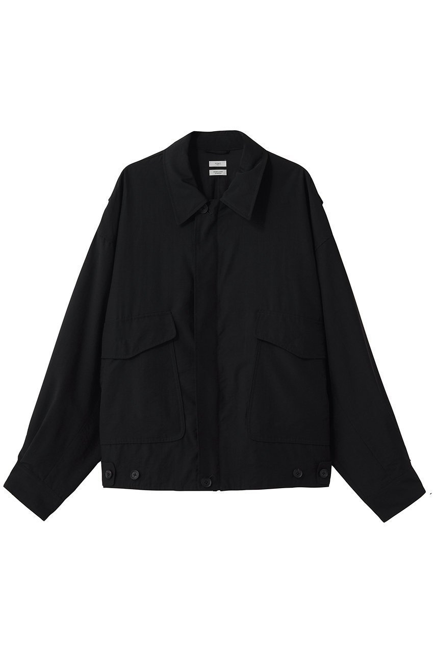 【ヨーク/YOKE】の【UNISEX】ウールナイロン フライトジャケット インテリア・キッズ・メンズ・レディースファッション・服の通販 founy(ファウニー) 　ファッション　Fashion　レディースファッション　Fashion for Women　アウター　Coat / Outerwear Collection　レディースジャケット・軽アウター　Jackets　ブルゾンジャケット・スポーティアウター　Blouson Jackets　ユニセックス　Unisex, Genderless　ジャケット　Jacket, Outerwear　ブルゾン　Blouson, Bomber Jacket　プリーツ　Pleats, Pleated　ポケット　Pocket, Pocket Detail　エレガント 上品　Elegant　ブラック|ID: prp329100004873498 ipo3291000000036895149
