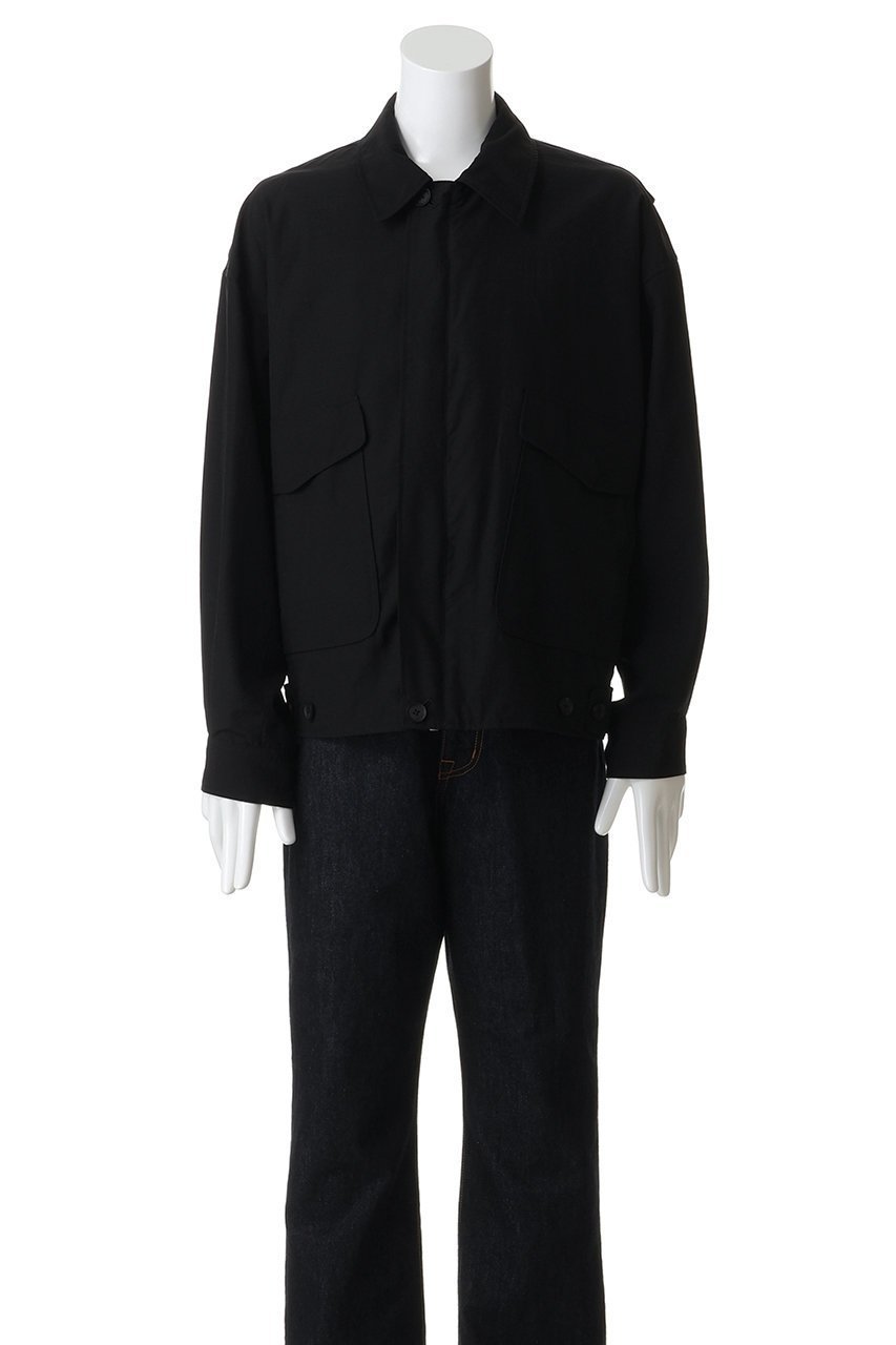 【ヨーク/YOKE】の【UNISEX】ウールナイロン フライトジャケット 大人の最旬トレンドファッション＆コーディネート founy(ファウニー) 　ファッション　Fashion　レディースファッション　Fashion for Women　アウター　Coat / Outerwear Collection　レディースジャケット・軽アウター　Jackets　ブルゾンジャケット・スポーティアウター　Blouson Jackets　ユニセックス　Unisex, Genderless　ジャケット　Jacket, Outerwear　ブルゾン　Blouson, Bomber Jacket　プリーツ　Pleats, Pleated　ポケット　Pocket, Pocket Detail　エレガント 上品　Elegant　other-2|ID: prp329100004873498 ipo3291000000036895150