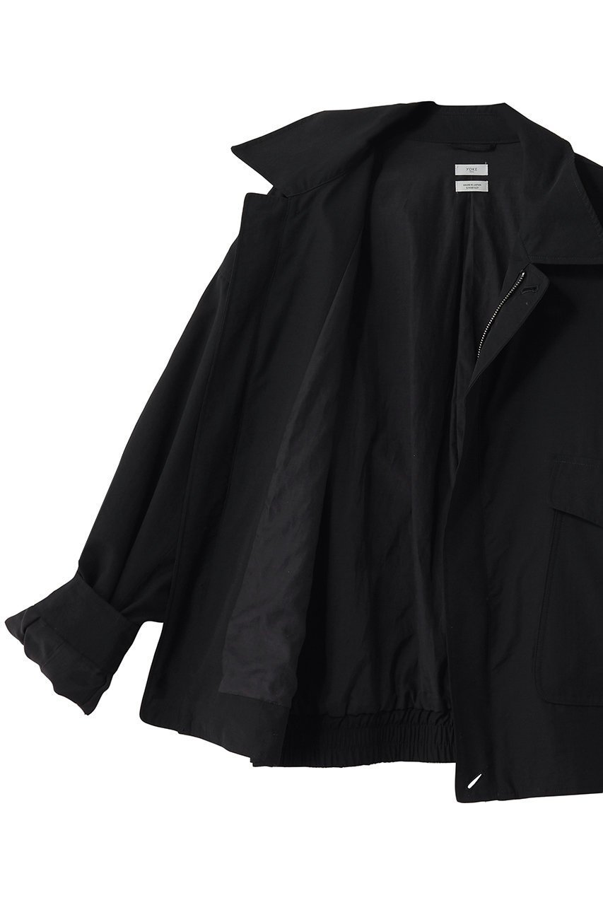 【ヨーク/YOKE】の【UNISEX】ウールナイロン フライトジャケット 大人の最旬トレンドファッション＆コーディネート founy(ファウニー) 　ファッション　Fashion　レディースファッション　Fashion for Women　アウター　Coat / Outerwear Collection　レディースジャケット・軽アウター　Jackets　ブルゾンジャケット・スポーティアウター　Blouson Jackets　ユニセックス　Unisex, Genderless　ジャケット　Jacket, Outerwear　ブルゾン　Blouson, Bomber Jacket　プリーツ　Pleats, Pleated　ポケット　Pocket, Pocket Detail　エレガント 上品　Elegant　other-6|ID: prp329100004873498 ipo3291000000036895154