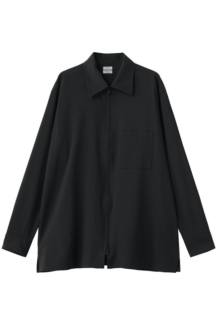 【ヨーク/YOKE】の【UNISEX】ウール ウォッシャー トロピカル ジップ シャツ インテリア・キッズ・メンズ・レディースファッション・服の通販 founy(ファニー) https://founy.com/ ファッション Fashion レディースファッション Fashion for Women トップス・カットソー Cut & Sew Tops シャツ・ブラウス・オフィスカジュアル Elegant Blouses & Button-Ups ユニセックス Unisex, Genderless なめらか Smooth, Silky Texture ジップ Zip, Zipper スキッパー Skipper, Open Collar スリーブ Sleeve, Long Sleeve / Short Sleeve フロント Front, Front Design モダン Modern, Contemporary ロング Long, Long-Length 新作・新入荷 New Arrivals / New In |ID: prp329100004873502 ipo3291000000036403401