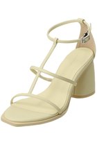 【メゾンスペシャル/MAISON SPECIAL】のPlump Heel Nude Sandals/プランプピールヌーディサンダル 大人の最旬トレンドファッション＆コーディネート founy(ファウニー) ファッション Fashion レディースファッション Fashion for Women サンダル Sandals, Summer Shoes センター Center, Center Line ソックス Socks, Hosiery ドット Polka Dot, Dot Pattern ヌーディ Nude, Nude Tone thumbnail L.YEL(ライトイエロー)|ID: prp329100004873509 ipo3291000000036350400