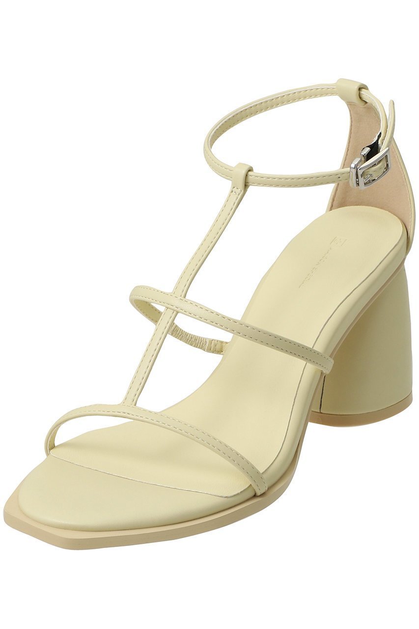 【メゾンスペシャル/MAISON SPECIAL】のPlump Heel Nude Sandals/プランプピールヌーディサンダル インテリア・キッズ・メンズ・レディースファッション・服の通販 founy(ファニー) 　ファッション　Fashion　レディースファッション　Fashion for Women　サンダル　Sandals, Summer Shoes　センター　Center, Center Line　ソックス　Socks, Hosiery　ドット　Polka Dot, Dot Pattern　ヌーディ　Nude, Nude Tone　L.YEL(ライトイエロー)|ID: prp329100004873509 ipo3291000000036350400