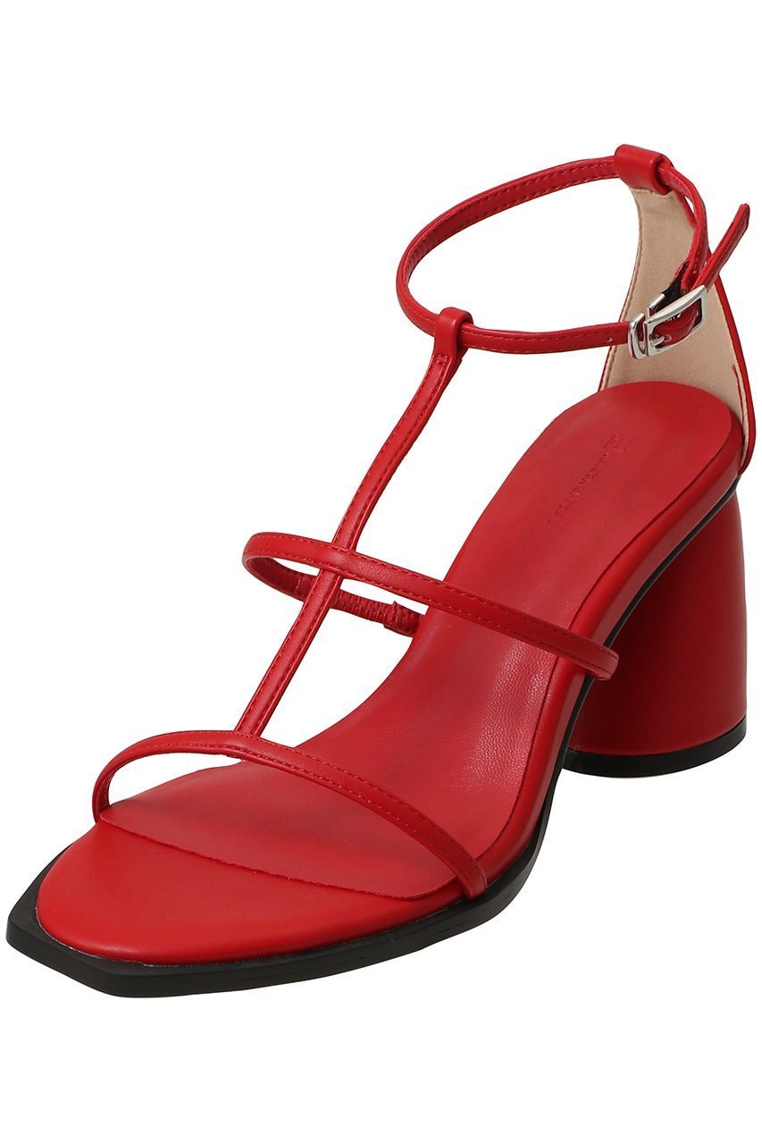 【メゾンスペシャル/MAISON SPECIAL】のPlump Heel Nude Sandals/プランプピールヌーディサンダル インテリア・キッズ・メンズ・レディースファッション・服の通販 founy(ファニー) 　ファッション　Fashion　レディースファッション　Fashion for Women　サンダル　Sandals, Summer Shoes　センター　Center, Center Line　ソックス　Socks, Hosiery　ドット　Polka Dot, Dot Pattern　ヌーディ　Nude, Nude Tone　RED(レッド)|ID: prp329100004873509 ipo3291000000036350404