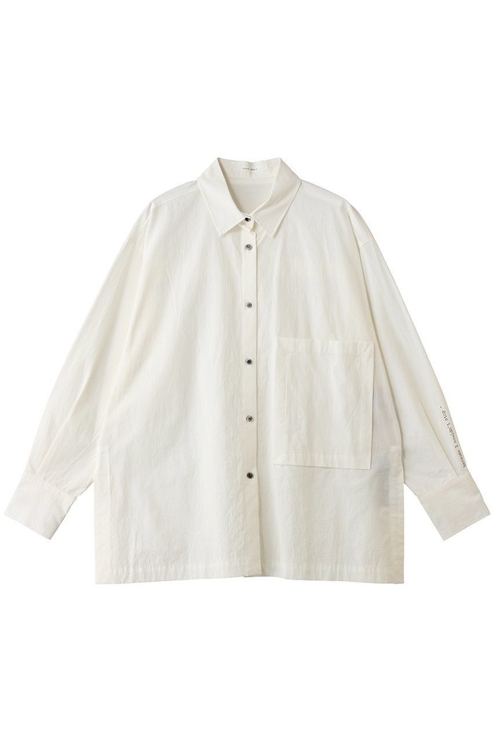 【プレインピープル/PLAIN PEOPLE】のオーガニックコットンクレボンオーバーサイズシャツ インテリア・キッズ・メンズ・レディースファッション・服の通販 founy(ファニー) https://founy.com/ ファッション Fashion レディースファッション Fashion for Women トップス・カットソー Cut & Sew Tops シャツ・ブラウス・オフィスカジュアル Elegant Blouses & Button-Ups おすすめ Recommended / Our Picks オーガニック Organic Cotton スリット Slit, Slit Detail スリーブ Sleeve, Long Sleeve / Short Sleeve セットアップ Set-Up, Coordinated Outfit ポケット Pocket, Pocket Detail ロング Long, Long-Length 新作・新入荷 New Arrivals / New In |ID: prp329100004873519 ipo3291000000036403340