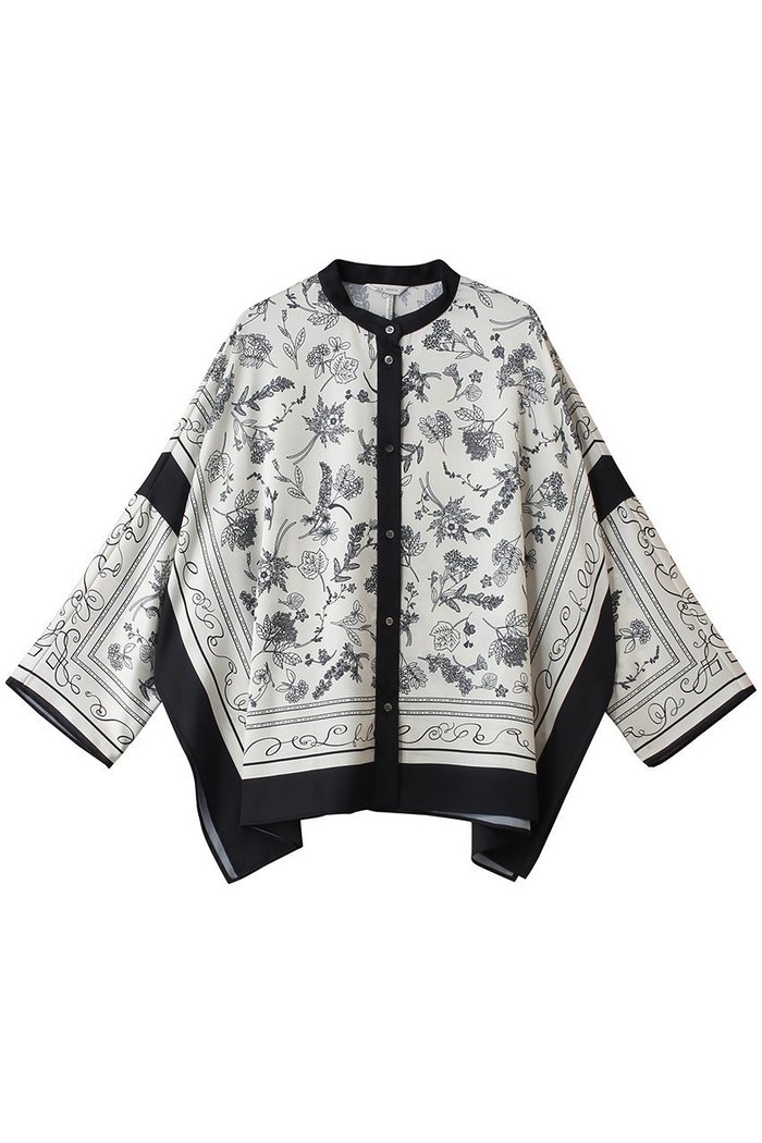 【プレインピープル/PLAIN PEOPLE】のパネルプリントブラウス インテリア・キッズ・メンズ・レディースファッション・服の通販 founy(ファニー) https://founy.com/ ファッション Fashion レディースファッション Fashion for Women トップス・カットソー Cut & Sew Tops シャツ・ブラウス・オフィスカジュアル Elegant Blouses & Button-Ups スカーフ Scarf, Neckwear スリーブ Sleeve, Long Sleeve / Short Sleeve セットアップ Set-Up, Coordinated Outfit プリント Print, Printed Pattern モチーフ Motif, Design Theme モノトーン Monotone, Black and White ロング Long, Long-Length 再入荷 Restock / Back in Stock 無地 Plain, Solid Color |ID: prp329100004873522 ipo3291000000036350520