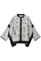 【プレインピープル/PLAIN PEOPLE】のパネルプリントブラウス 人気、トレンドファッション・服の通販 founy(ファニー) ファッション Fashion レディースファッション Fashion for Women トップス・カットソー Cut & Sew Tops シャツ・ブラウス・オフィスカジュアル Elegant Blouses & Button-Ups スカーフ Scarf, Neckwear スリーブ Sleeve, Long Sleeve / Short Sleeve セットアップ Set-Up, Coordinated Outfit プリント Print, Printed Pattern モチーフ Motif, Design Theme モノトーン Monotone, Black and White ロング Long, Long-Length 新作・新入荷 New Arrivals / New In 無地 Plain, Solid Color thumbnail オフホワイト×ブラック|ID: prp329100004873523 ipo3291000000036350522