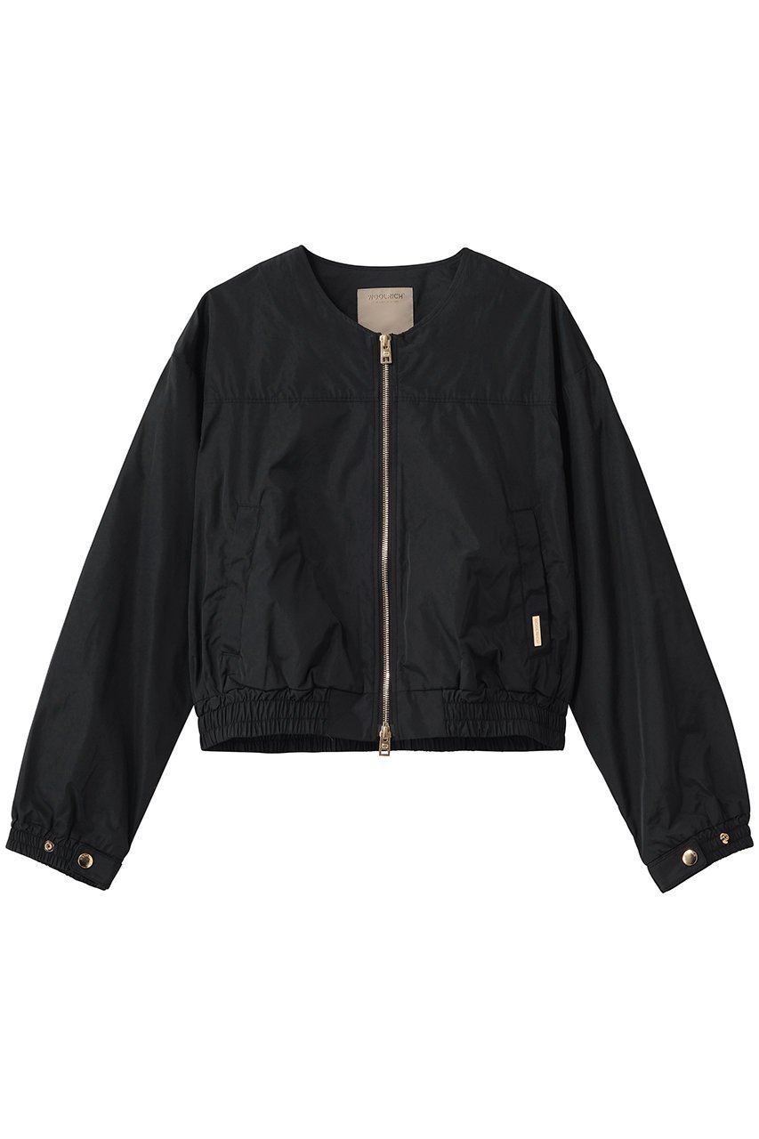 【マルティニーク/martinique】の【WOOLRICH】エリス ジャケット インテリア・キッズ・メンズ・レディースファッション・服の通販 founy(ファウニー) 　ファッション　Fashion　レディースファッション　Fashion for Women　アウター　Coat / Outerwear Collection　レディースジャケット・軽アウター　Jackets　ブルゾンジャケット・スポーティアウター　Blouson Jackets　ギャザー　Gathered, Ruffled　ジャケット　Jacket, Outerwear　フェミニン　Feminine, Girly　ブルゾン　Blouson, Bomber Jacket　ブラック|ID: prp329100004873538 ipo3291000000036895175