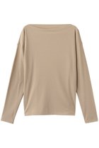 【マルティニーク/martinique】のミラノシフォンボートネックプルオーバー ベージュ|ID: prp329100004873541 ipo3291000000036895189