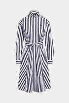 【ラルフローレン/RALPH LAUREN】の【POLO RALPH LAUREN】ベルテッド ストライプド コットン シャツドレス 人気、トレンドファッション・服の通販 founy(ファニー) ファッション Fashion レディースファッション Fashion for Women ワンピース Dresses フォーマル・パーティードレス・結婚式用ドレス Elegant & Casual Dresses チュニック Tunic Tops & Dresses カフス Cuff Design ストライプ Stripe, Striped Pattern チュニック Tunic, Long Top ドレス Dress, One-Piece バランス Balance, Style Balance ロング Long, Long-Length エレガント 上品 Elegant 新作・新入荷 New Arrivals / New In thumbnail ネイビー|ID: prp329100004873552 ipo3291000000036350745