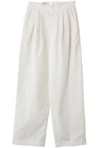 【エリオポール/heliopole】のCINCH BACKパンツ 人気、トレンドファッション・服の通販 founy(ファニー) ファッション Fashion レディースファッション Fashion for Women パンツ Pants & Trousers ストレート Straight, Straight Cut thumbnail ホワイト|ID: prp329100004873560 ipo3291000000036350809