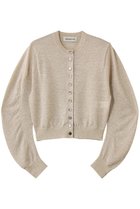 【デパリエ/DEPAREILLE】のヴィスコースラメカーディガン ベージュ|ID: prp329100004873564 ipo3291000000037239110