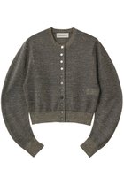【デパリエ/DEPAREILLE】のヴィスコースラメカーディガン グレー|ID: prp329100004873564 ipo3291000000037239111
