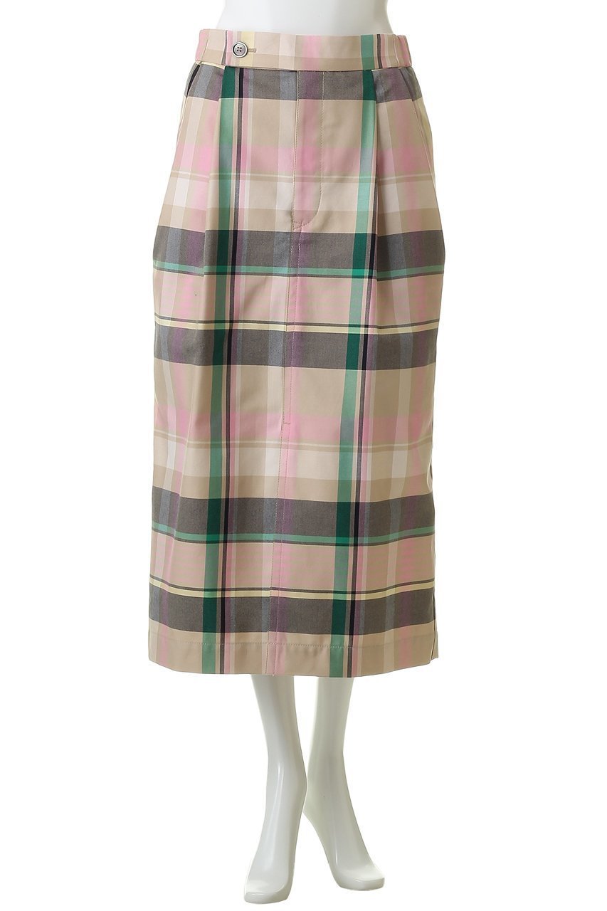 【デパリエ/DEPAREILLE】のマドラスチェックスカート 人気、トレンドファッション・服の通販 founy(ファニー) ファッション Fashion レディースファッション Fashion for Women スカート Skirts ロングスカート Long Skirts / Maxi & Midi Skirts おすすめ Recommended / Our Picks ジャケット Jacket, Outerwear セットアップ Set-Up, Coordinated Outfit チェック Check, Plaid, Tartan フェイク Faux, Fake ロング Long, Long-Length エレガント 上品 Elegant 新作・新入荷 New Arrivals / New In 春 Spring other-2|ID: prp329100004873568 ipo3291000000036350870