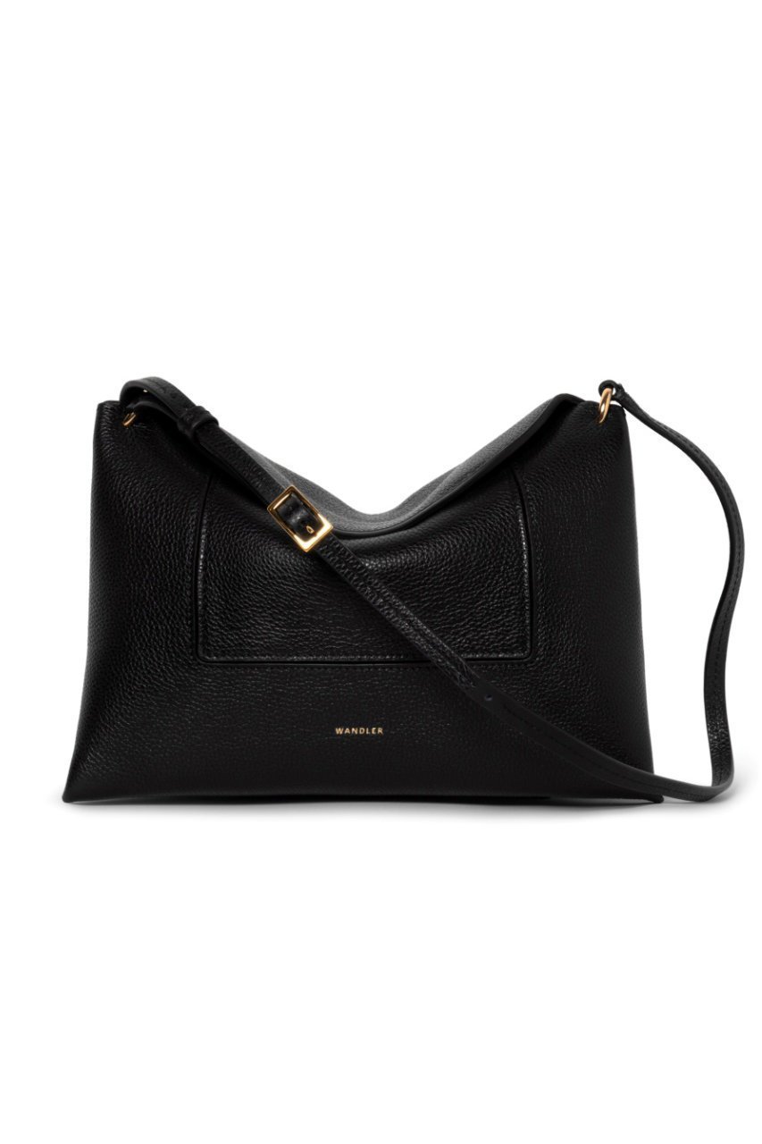 【ワンドラー/WANDLER】のPenelope Slouch Bag インテリア・キッズ・メンズ・レディースファッション・服の通販 founy(ファウニー) 　ファッション　Fashion　レディースファッション　Fashion for Women　バッグ　Bags　イタリア　Italy　ショルダー　Shoulder, Shoulder Strap　スリム　Slim, Slim Fit　ドレープ　Drape, Draping Fabric　ポシェット　Pochette, Mini Bag　マグネット　Magnet, Magnetic Closure　ラップ　Wrap, Wrap Design　リラックス　Relax, Relaxed Fit　ロング　Long, Long-Length　ブラッククラスト|ID: prp329100004873610 ipo3291000000036873475