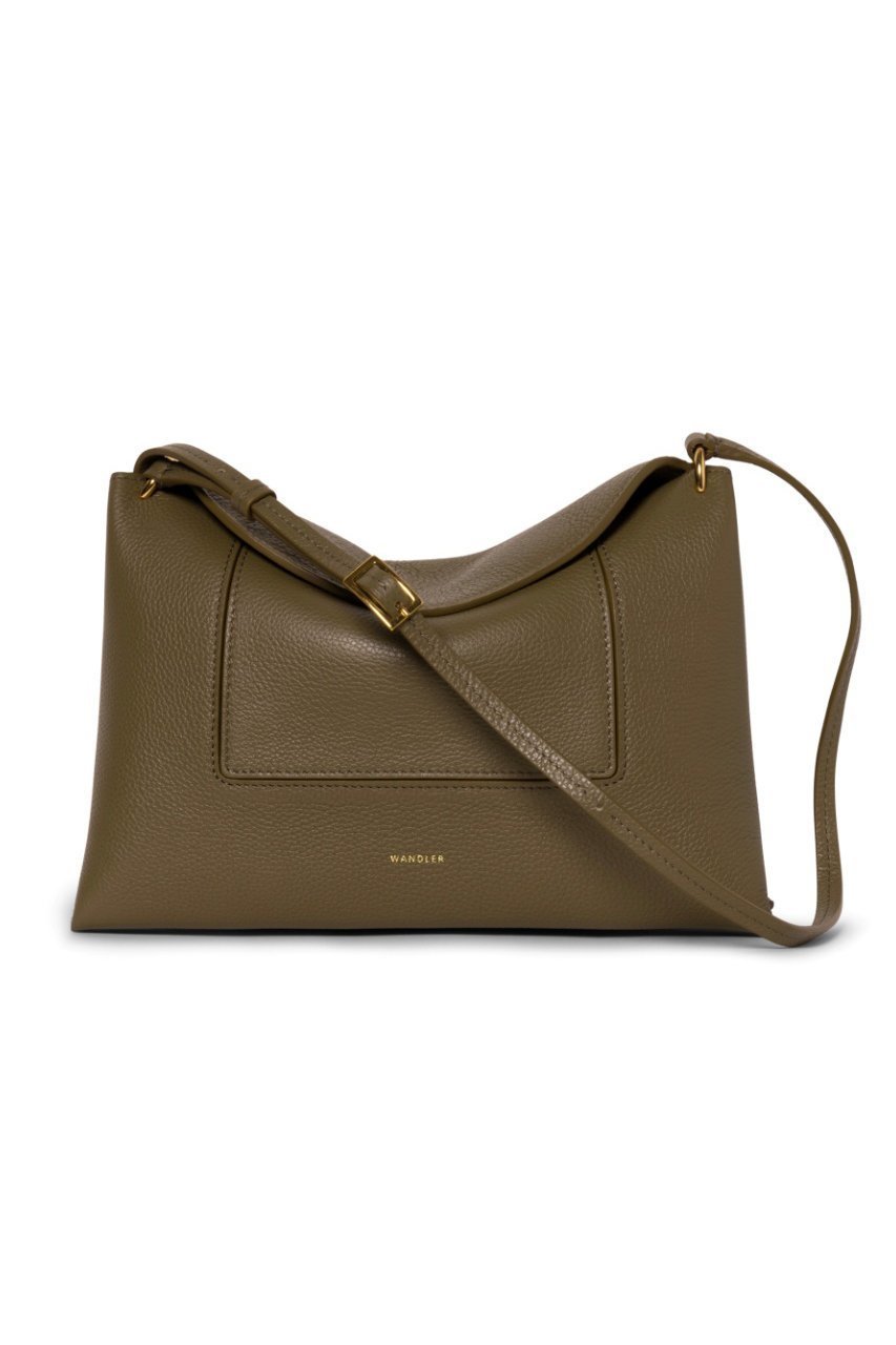 【ワンドラー/WANDLER】のPenelope Slouch Bag インテリア・キッズ・メンズ・レディースファッション・服の通販 founy(ファウニー) 　ファッション　Fashion　レディースファッション　Fashion for Women　バッグ　Bags　イタリア　Italy　ショルダー　Shoulder, Shoulder Strap　スリム　Slim, Slim Fit　ドレープ　Drape, Draping Fabric　ポシェット　Pochette, Mini Bag　マグネット　Magnet, Magnetic Closure　ラップ　Wrap, Wrap Design　リラックス　Relax, Relaxed Fit　ロング　Long, Long-Length　オリーブクラスト|ID: prp329100004873610 ipo3291000000036873480
