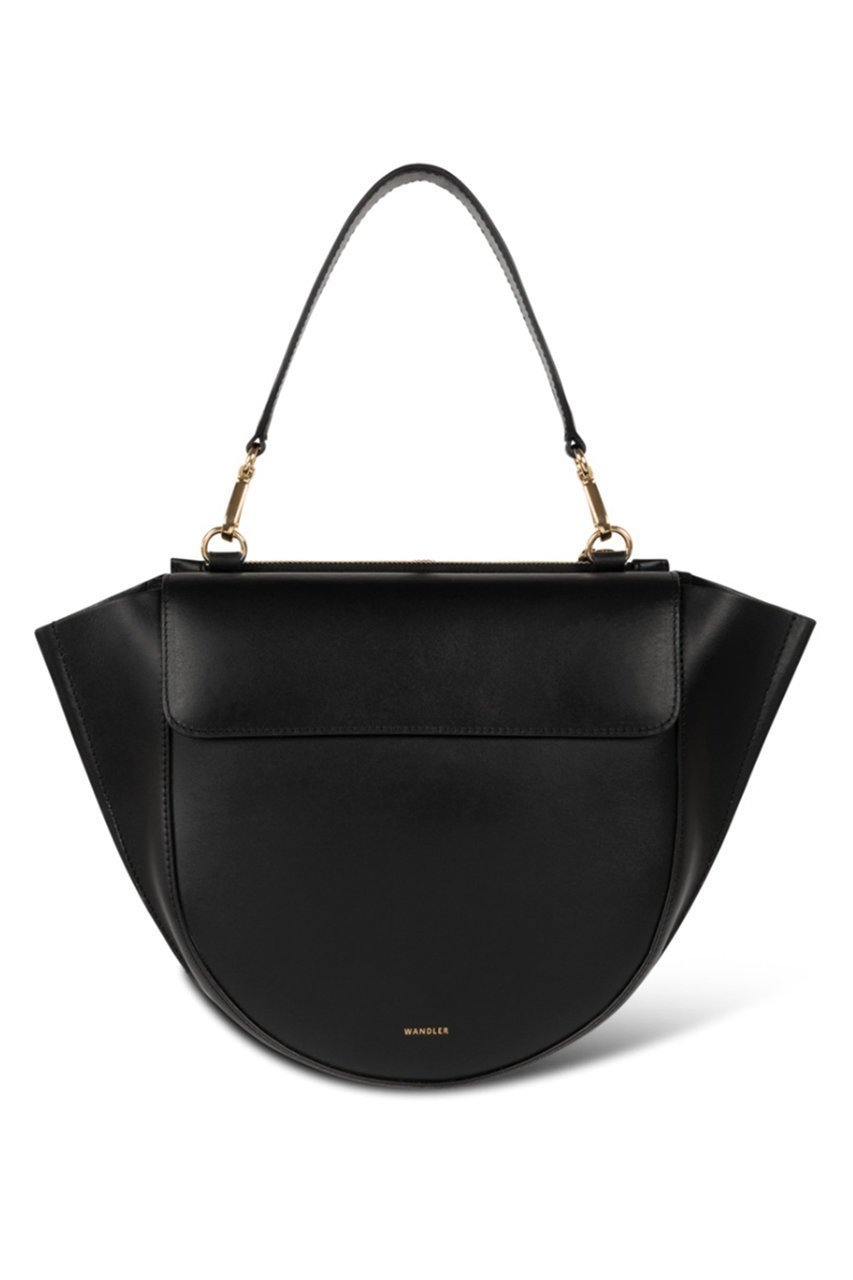 【ワンドラー/WANDLER】のHortensia Bag Medium インテリア・キッズ・メンズ・レディースファッション・服の通販 founy(ファウニー) 　ファッション　Fashion　レディースファッション　Fashion for Women　バッグ　Bags　フォルム　Silhouette, Form　ポケット　Pocket, Pocket Detail　マグネット　Magnet, Magnetic Closure　ラップ　Wrap, Wrap Design　ブラック|ID: prp329100004873616 ipo3291000000036895277