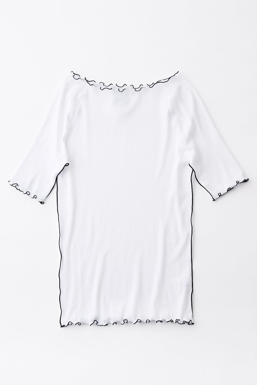 【グッド ピープル グッド ステッチング グッド プロダクト/GOOD PEOPLE GOOD STITCHING GOOD PRODUCT】のメロウエッジ ハーフスリーブ Tシャツ 人気、トレンドファッション・服の通販 founy(ファニー) 　ファッション　Fashion　レディースファッション　Fashion for Women　トップス・カットソー　Cut & Sew Tops　シャツ・ブラウス・オフィスカジュアル　Elegant Blouses & Button-Ups　ロングTシャツ・Tシャツ　Longline T-Shirts & Tees　カットソー・ベーシックTシャツ　Cut-and-Sewn Tops / Stretch Tees & Basics　グラフィック　Graphic, Graphic Design　ショート　Short, Short Length　ストレッチ　Stretch, Stretchy Fabric　スリーブ　Sleeve, Long Sleeve / Short Sleeve　ハーフ　Half, Half-Length　新作・新入荷　New Arrivals / New In　 other-1|ID: prp329100004873620 ipo3291000000036351296