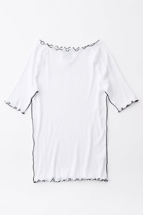 【グッド ピープル グッド ステッチング グッド プロダクト/GOOD PEOPLE GOOD STITCHING GOOD PRODUCT】 メロウエッジ ハーフスリーブ Tシャツ人気、トレンドファッション・服の通販 founy(ファニー) ファッション Fashion レディースファッション Fashion for Women トップス・カットソー Cut & Sew Tops シャツ・ブラウス・オフィスカジュアル Elegant Blouses & Button-Ups ロングTシャツ・Tシャツ Longline T-Shirts & Tees カットソー・ベーシックTシャツ Cut-and-Sewn Tops / Stretch Tees & Basics グラフィック Graphic, Graphic Design ショート Short, Short Length ストレッチ Stretch, Stretchy Fabric スリーブ Sleeve, Long Sleeve / Short Sleeve ハーフ Half, Half-Length 新作・新入荷 New Arrivals / New In |ID:prp329100004873621