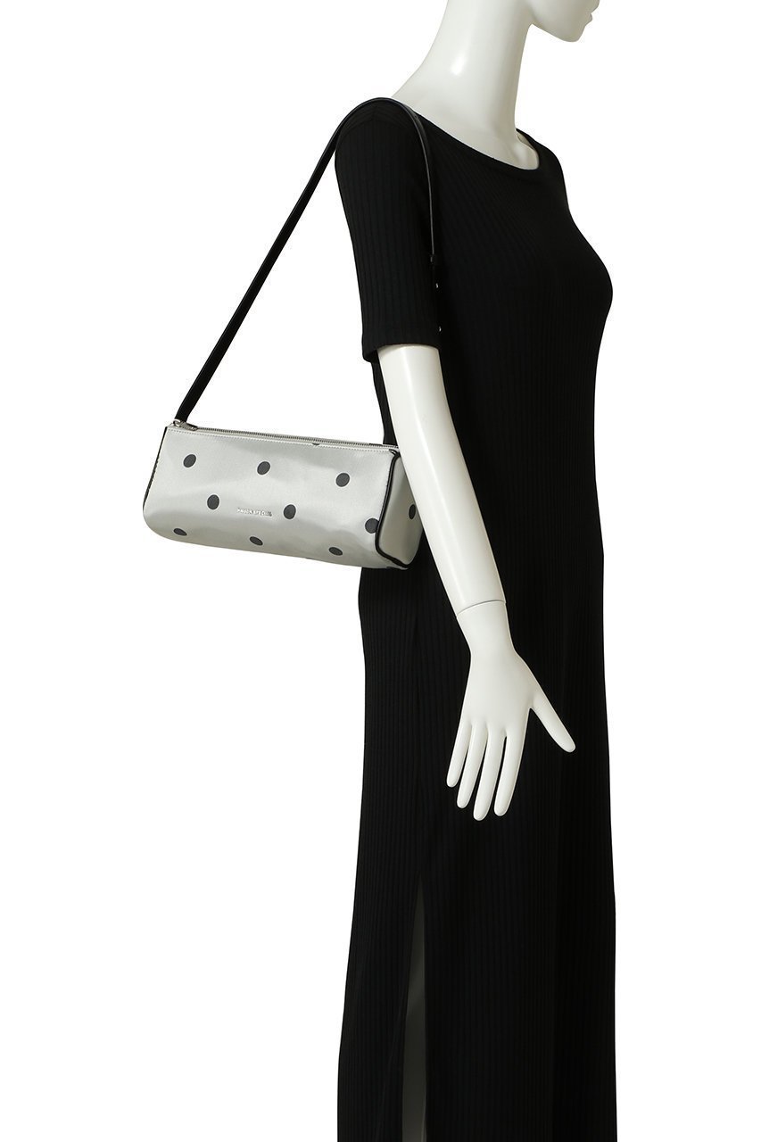 【メゾンスペシャル/MAISON SPECIAL】のDot Narrow Double Zip Boston/ドットナローダブルジップボストン 大人の最旬トレンドファッション＆コーディネート founy(ファウニー) 　ファッション　Fashion　レディースファッション　Fashion for Women　バッグ　Bags　シンプル　Simple, Minimal　ダブル　Double, Double-Breasted　チャーム　Charm, Pendant　トレンド　Trend, Trending Now　ドット　Polka Dot, Dot Pattern　ボストンバッグ　Boston Bag, Retro Bag　other-2|ID: prp329100004873626 ipo3291000000036955511