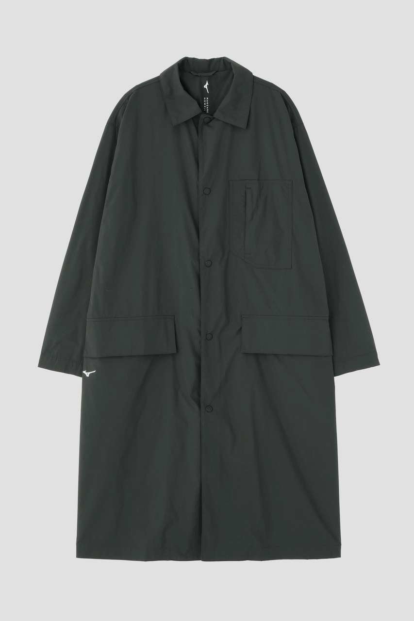 【マーガレットハウエル/MARGARET HOWELL】のRECYCLED NYLON COMPACT RIPSTOP COAT 人気、トレンドファッション・服の通販 founy(ファニー) 　ファッション　Fashion　レディースファッション　Fashion for Women　アウター　Coat / Outerwear Collection　コート・ロングコート・ピーコート　Long Coats, Peacoats & More　チェスターコート・ロング丈アウター　Chester Coats / Chesterfield Long Coats　アクリル　Acrylic Material　コレクション　Collection, Seasonal Line　コーティング　Coating, Coated Finish　スポーティ　Sporty, Casual Athletic　マーガレット　Marguerite, Daisy Pattern　モダン　Modern, Contemporary　リップ　Lip, Lip Motif　ロング　Long, Long-Length　新作・新入荷　New Arrivals / New In　other-3|ID: prp329100004873668 ipo3291000000036351697