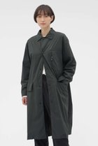 【マーガレットハウエル/MARGARET HOWELL】のRECYCLED NYLON COMPACT RIPSTOP COAT グレー|ID: prp329100004873669 ipo3291000000036351692