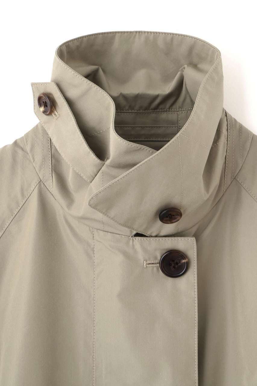 【マーガレットハウエル/MARGARET HOWELL】のDENSE COTTON NYLON POPLIN COAT 人気、トレンドファッション・服の通販 founy(ファニー) 　ファッション　Fashion　レディースファッション　Fashion for Women　アウター　Coat / Outerwear Collection　コート・ロングコート・ピーコート　Long Coats, Peacoats & More　なめらか　Smooth, Silky Texture　クラシカル　Classical, Vintage-Inspired　スピンドル　Spindle, Drawcord　スポーティ　Sporty, Casual Athletic　スリーブ　Sleeve, Long Sleeve / Short Sleeve　ミドル　Middle Length, Mid Height　ロング　Long, Long-Length　エレガント 上品　Elegant　新作・新入荷　New Arrivals / New In　other-6|ID: prp329100004873673 ipo3291000000036351735