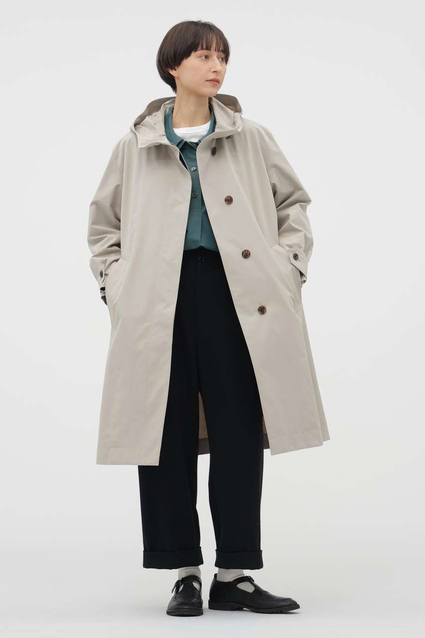 【マーガレットハウエル/MARGARET HOWELL】のDENSE COTTON POPLIN COAT 人気、トレンドファッション・服の通販 founy(ファニー) 　ファッション　Fashion　レディースファッション　Fashion for Women　アウター　Coat / Outerwear Collection　コート・ロングコート・ピーコート　Long Coats, Peacoats & More　バランス　Balance, Style Balance　フロント　Front, Front Design　ライナー　Liner, Inner Layer　リラックス　Relax, Relaxed Fit　ロング　Long, Long-Length　新作・新入荷　New Arrivals / New In　other-2|ID: prp329100004873676 ipo3291000000036351764