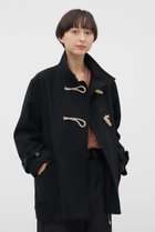 【マーガレットハウエル/MARGARET HOWELL】のLIGHT FLANNEL WOOL COAT ブラック|ID: prp329100004873679 ipo3291000000036351778