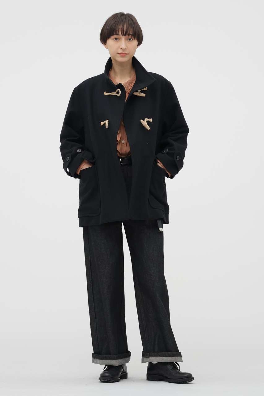 【マーガレットハウエル/MARGARET HOWELL】のLIGHT FLANNEL WOOL COAT 人気、トレンドファッション・服の通販 founy(ファニー) ファッション Fashion レディースファッション Fashion for Women アウター Coat / Outerwear Collection コート・ロングコート・ピーコート Long Coats, Peacoats & More ショート Short, Short Length ダッフルコート Duffle Coat, Toggle Coat ミドル Middle Length, Mid Height ミリタリー Military, Army Style 新作・新入荷 New Arrivals / New In other-2|ID: prp329100004873679 ipo3291000000036351781