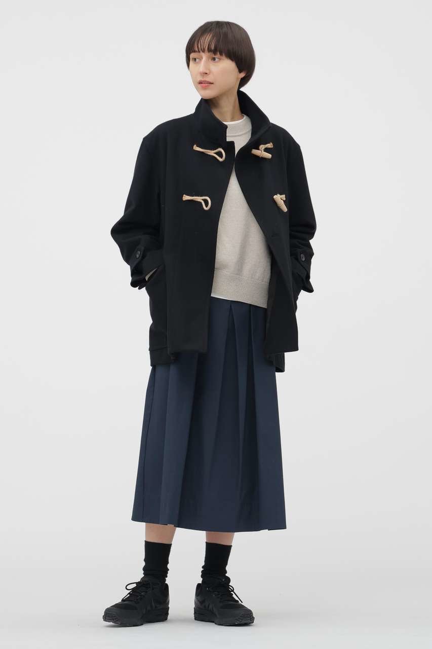 【マーガレットハウエル/MARGARET HOWELL】のLIGHT FLANNEL WOOL COAT 人気、トレンドファッション・服の通販 founy(ファニー) ファッション Fashion レディースファッション Fashion for Women アウター Coat / Outerwear Collection コート・ロングコート・ピーコート Long Coats, Peacoats & More ショート Short, Short Length ダッフルコート Duffle Coat, Toggle Coat ミドル Middle Length, Mid Height ミリタリー Military, Army Style 新作・新入荷 New Arrivals / New In other-3|ID: prp329100004873679 ipo3291000000036351782