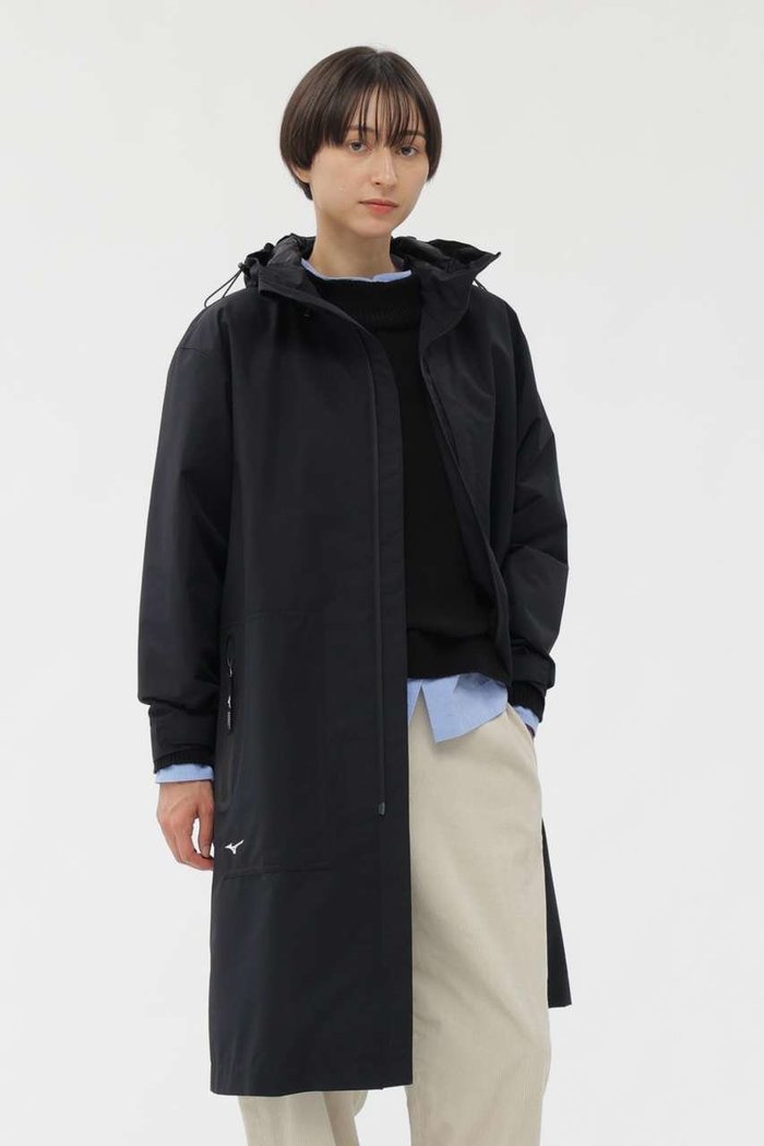 【マーガレットハウエル/MARGARET HOWELL】のWINDSTOPPER POLYESTER POPLIN COAT インテリア・キッズ・メンズ・レディースファッション・服の通販 founy(ファニー) https://founy.com/ ファッション Fashion レディースファッション Fashion for Women アウター Coat / Outerwear Collection コート・ロングコート・ピーコート Long Coats, Peacoats & More コレクション Collection, Seasonal Line スポーティ Sporty, Casual Athletic フロント Front, Front Design ポケット Pocket, Pocket Detail マーガレット Marguerite, Daisy Pattern ロング Long, Long-Length |ID: prp329100004873681 ipo3291000000036879146